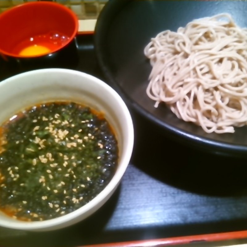 海苔おろしつけ蕎麦(濱そば 横浜店)