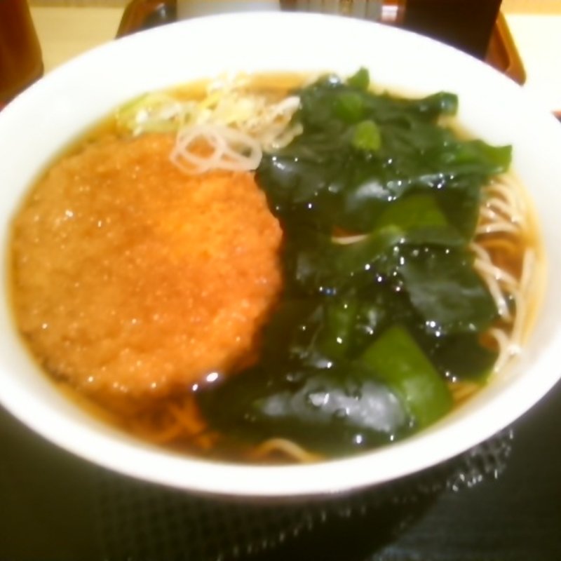 わかめ蕎麦(いろり庵きらく 東戸塚)