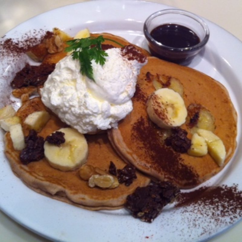 チョコレートバナナパンケーキ(FLIPPER'S 自由が丘店)