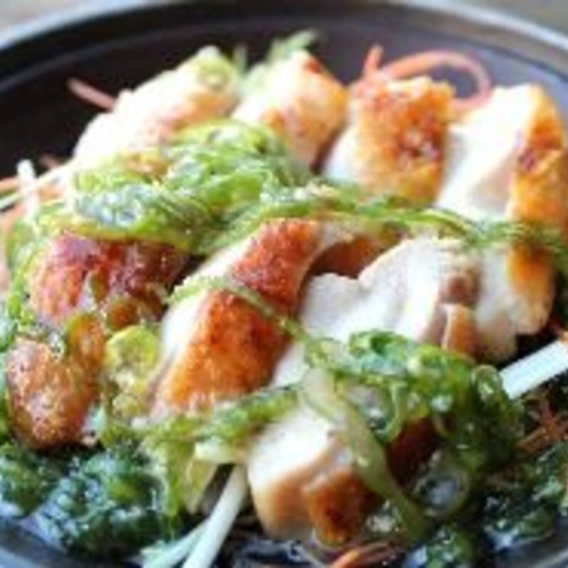 あべ鶏の塩葱焼き定食(てんまい )