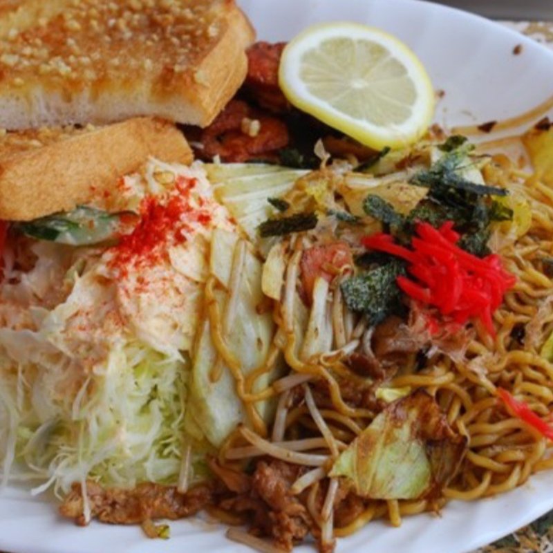 焼きそばセット(カフェ ド ムッシュ 姫路店)