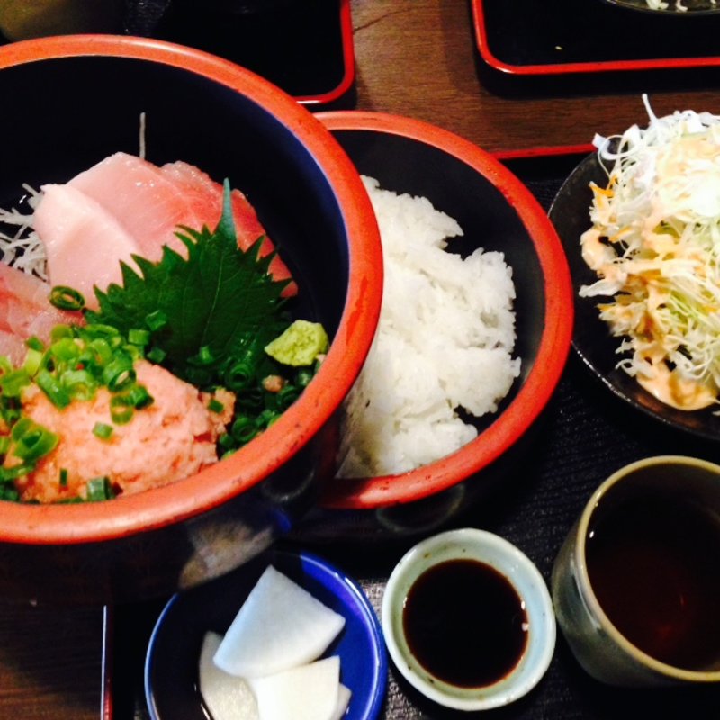 まぐろ定食(魚匠・大崎店)