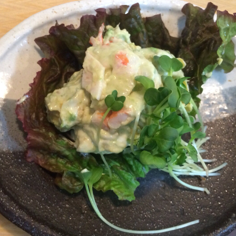 アボカドサラダ(うまい鮨勘 築地市場店 （うまいすしかん）)