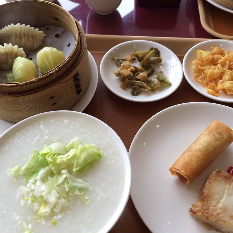 中華粥セット(箱根飲茶楼 )