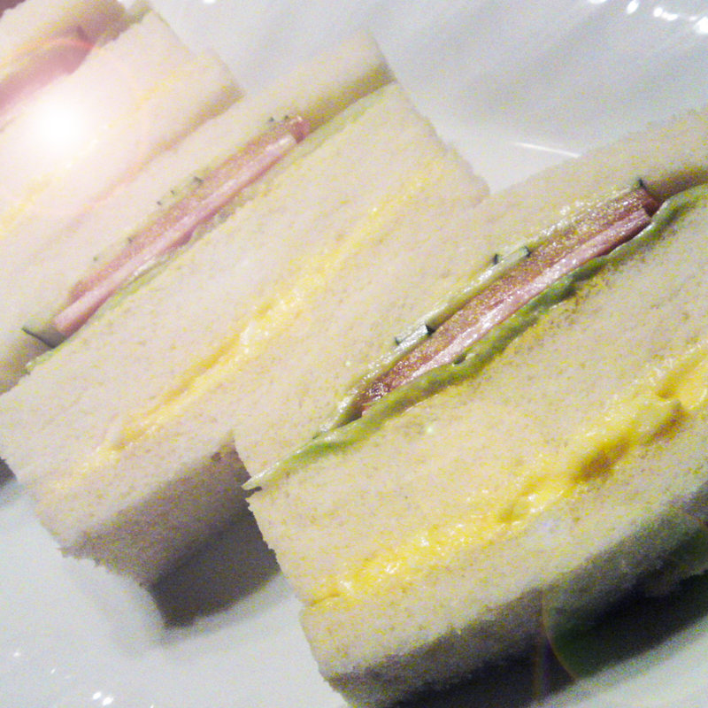 ミックスサンドウィッチ（ドリンクセット）(喫茶YOU)