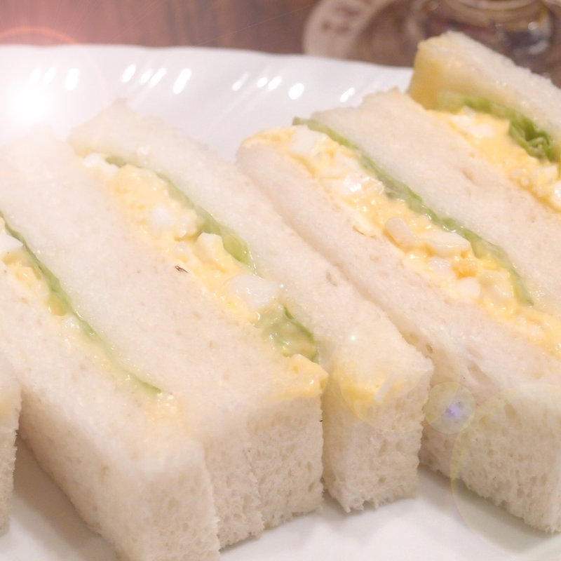 タマゴサンドウィッチ（ドリンクセット）(喫茶YOU)