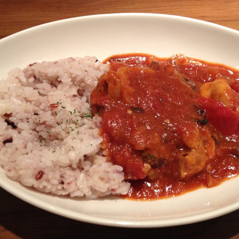野菜と鶏のトマト煮(みのりCafe （ミノリカフェ）)
