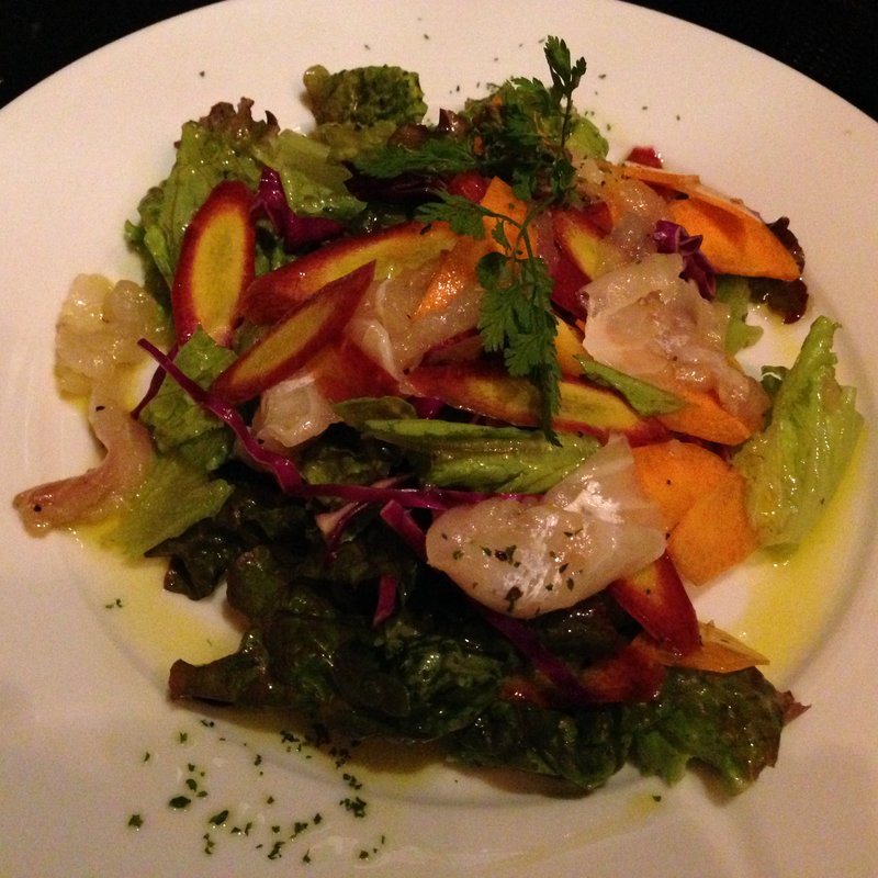 えびす真鯛のマリネサラダ(イタリアン居酒屋とプチ野菜屋さん　たんと農園)