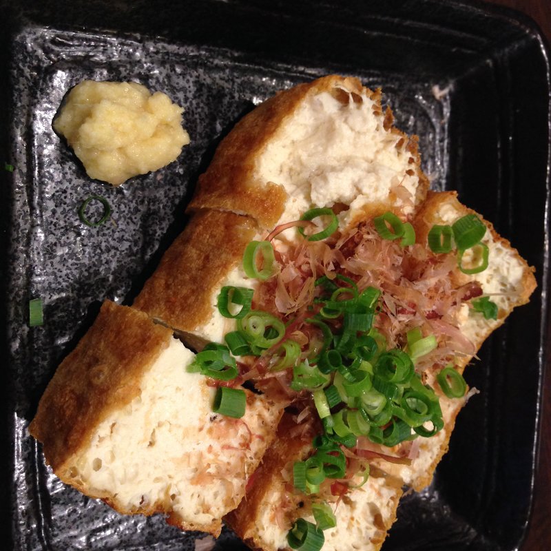 カリカリ揚げ豆腐(かっぱ食堂)