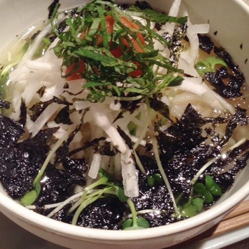 紀州梅冷麺(熟成和牛焼肉エイジング・ビーフ 西日暮里本店)