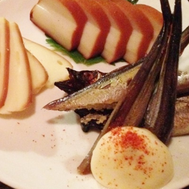 自家製燻製の盛り合わせ(テンセイ)