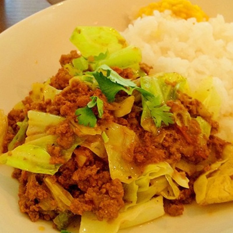 マトンキーマとキャベツのカレー(ディラン )