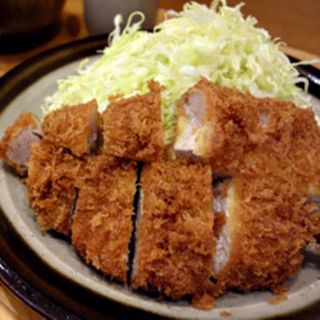 ロースかつ定食(とんかつ 明石)