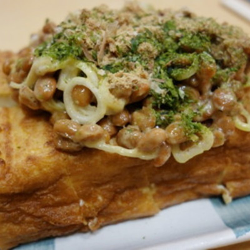 厚揚げ納豆(わかば)