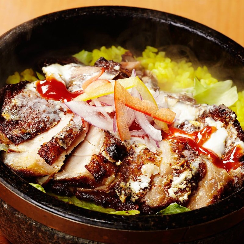 石焼きチキンオーバーライス(ティキティキ 横浜店 （TIKI TIKI）)