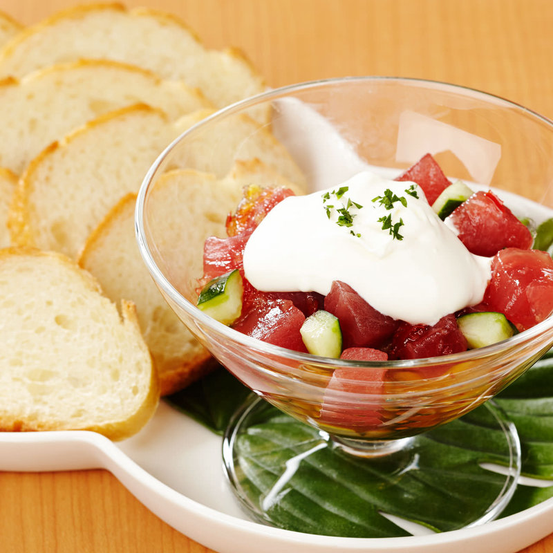 マグロとクリームチーズのスパイシーディップ(ティキティキ 横浜店 （TIKI TIKI）)