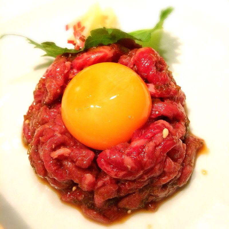 ユッケ(焼肉 十々 西麻布店)