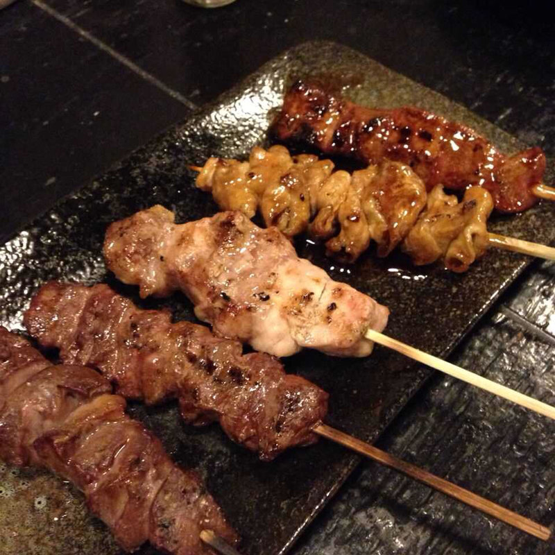 やきとん盛り合わせ おまかせ5本(和来場娯 桜丘)