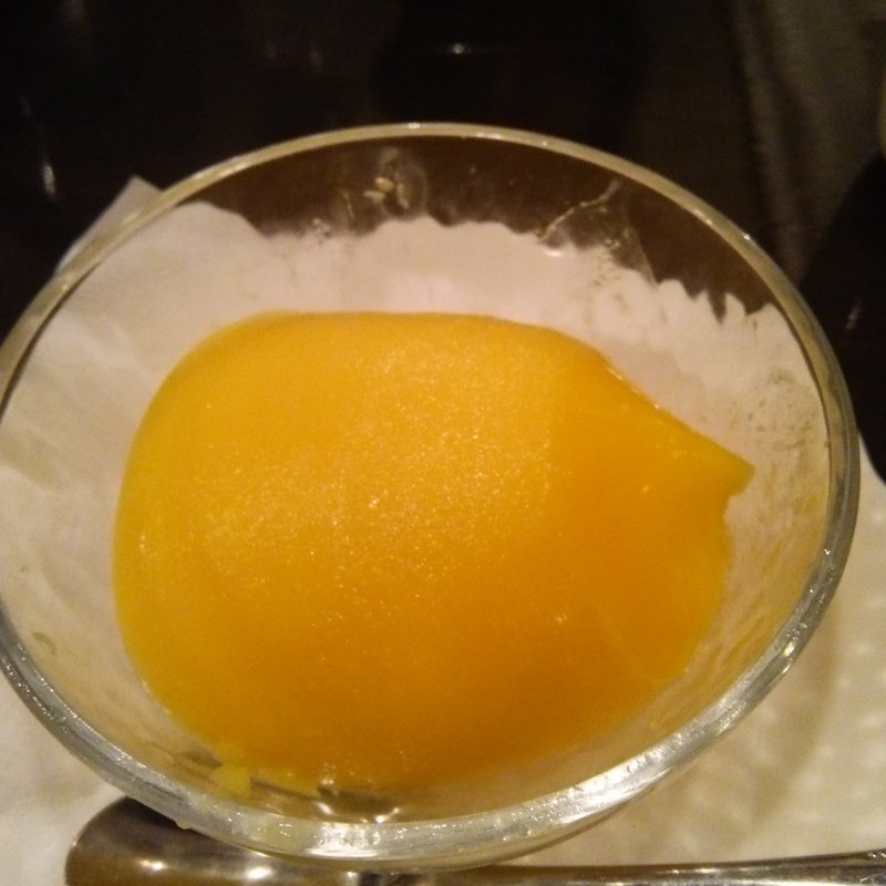 マンゴプリン(味の中華 羽衣 銀座本店)