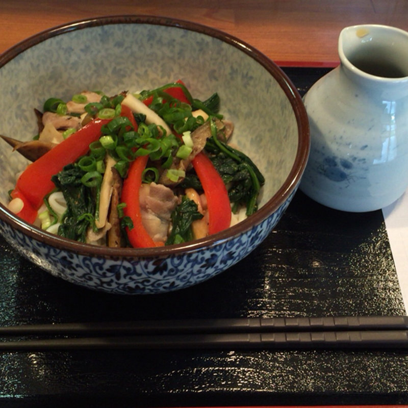 茄子と豚肉ぶっかけ（冷）(たつのこ工房)