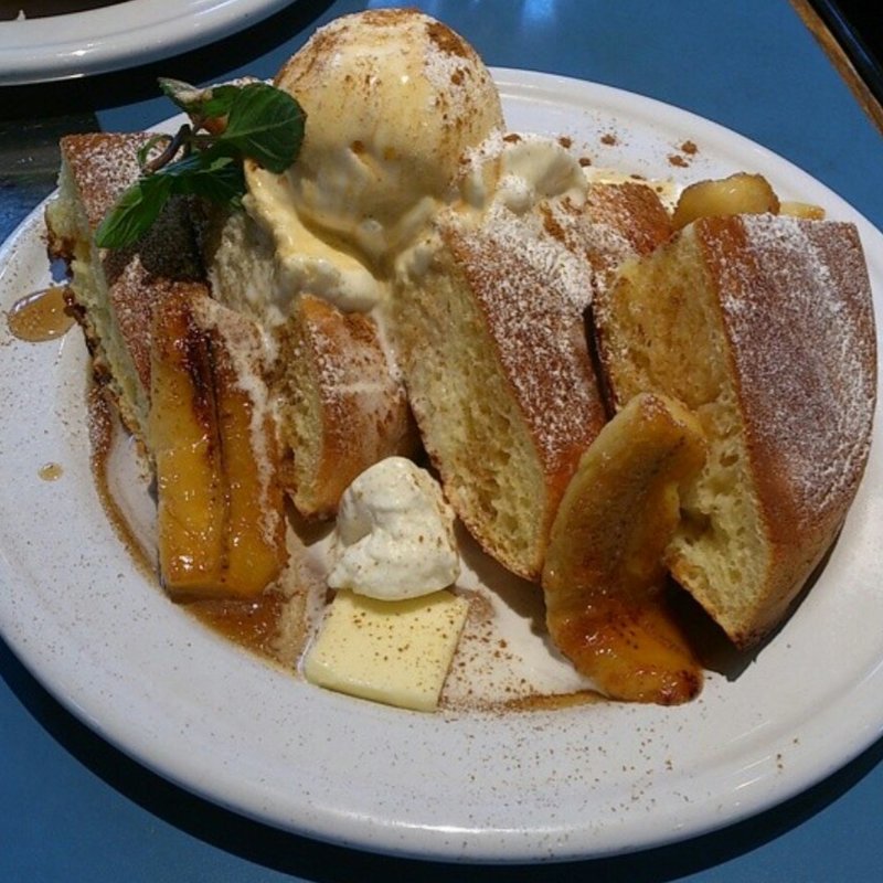 バナナキャラメルパンケーキ(アスク ア ジラフ （ask a giraffe）)