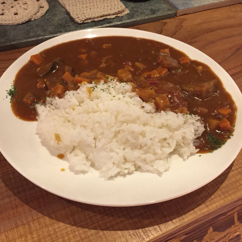 カレーライス(ゲストハウス HAKONE TENT)