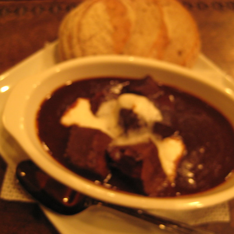 牛タンシチュー(B-FLAT　BAR)