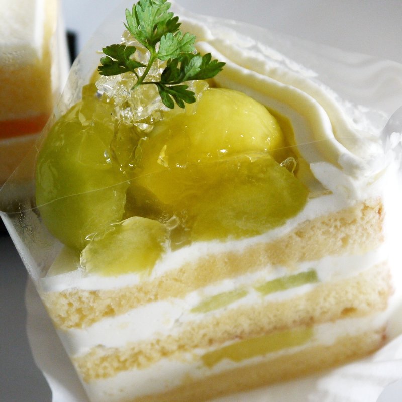 完熟メロンのショートケーキ(五感 阪急百貨店 梅田本店 （GOKAN ゴカン）)