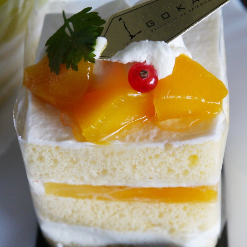 完熟マンゴーのショートケーキ(五感 阪急百貨店 梅田本店 （GOKAN ゴカン）)
