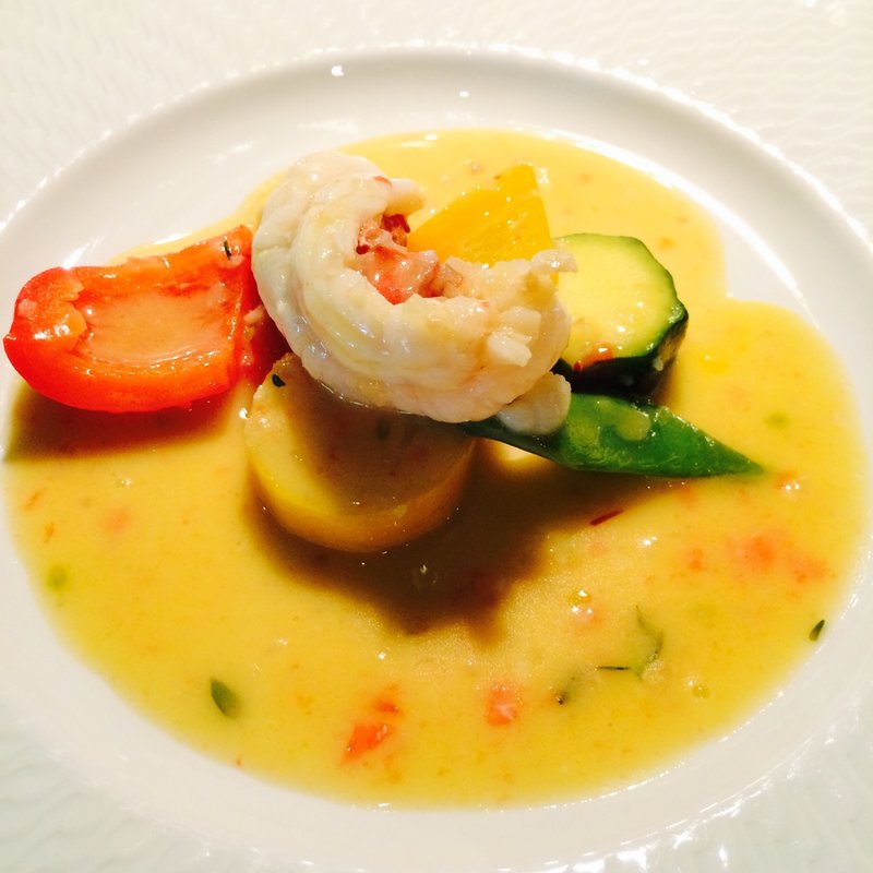 オマールエビ(八王子うかい亭)