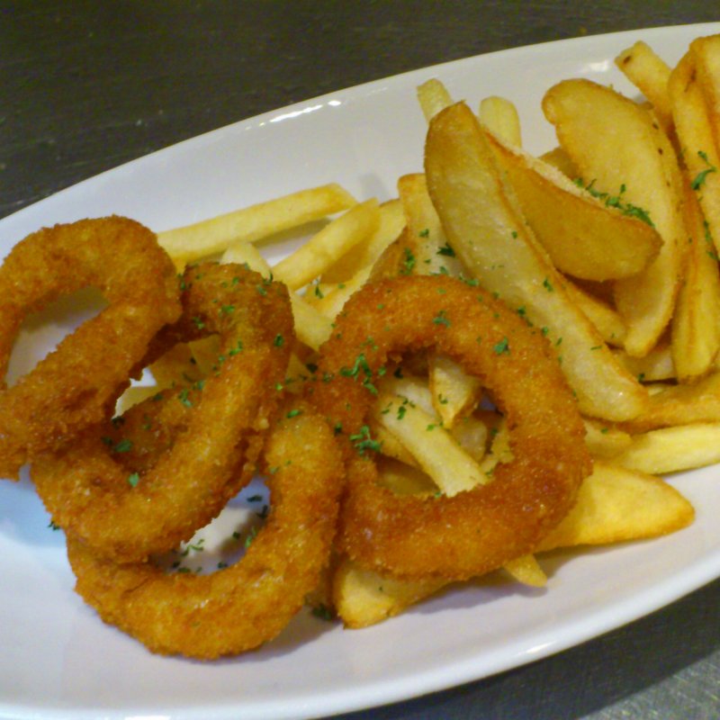 フレンチフライ＆オニオンリング(Bullet cafe)