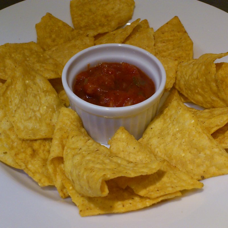 自家製サルサチップス(Bullet cafe)