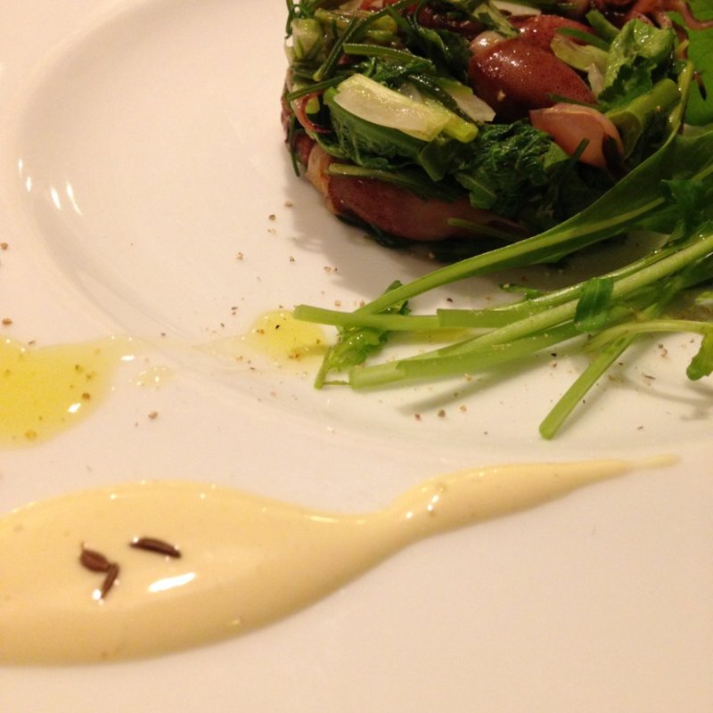 ホタルイカと野菜のテリーヌ(ビストロ13区 （bistrot13区【旧店名】BISTROT fabrique）)