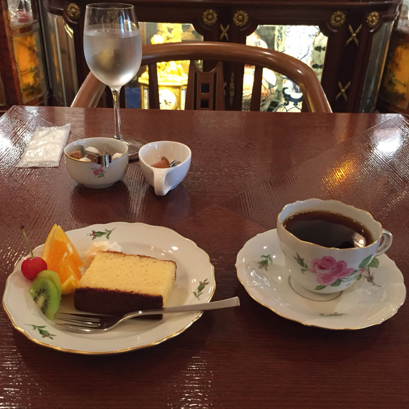 日替わりケーキセット(cafeギャラリー麻布)