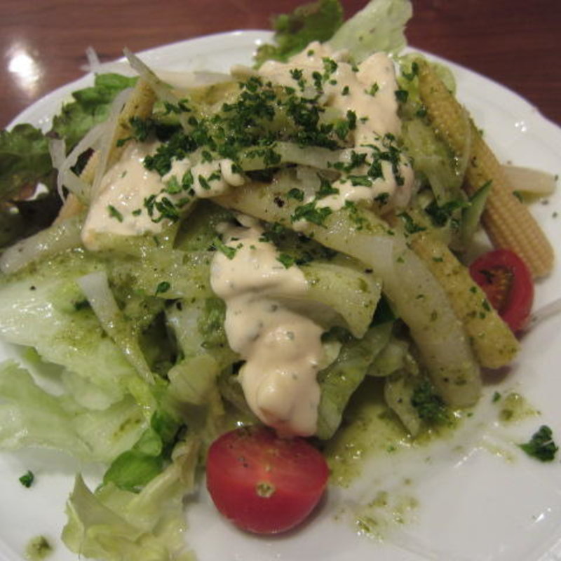 グリーンサラダ(キッチン ミスターとフライパン)