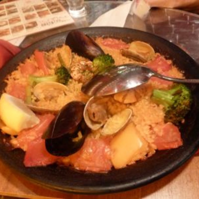 海パエリア(BAR MAR Espana 三宮店)