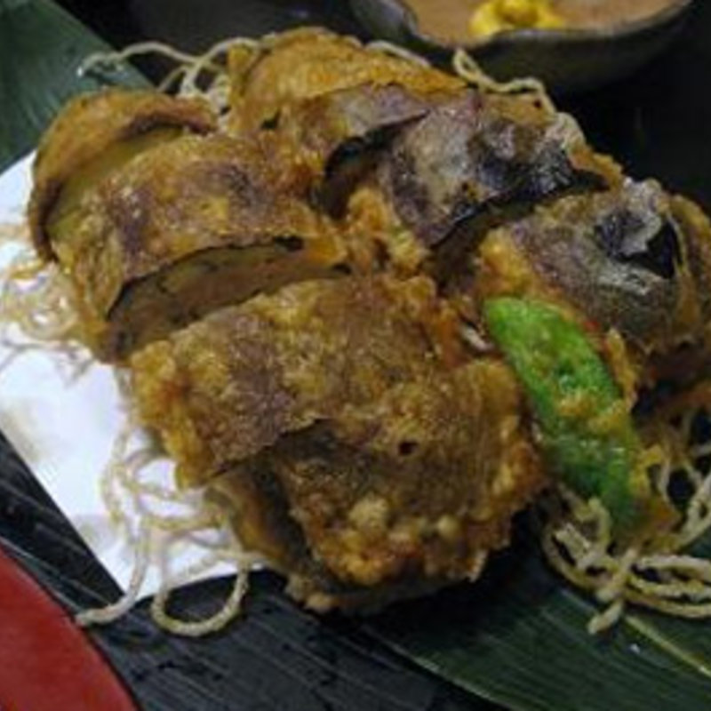 茄子の挟み揚げ(大海)