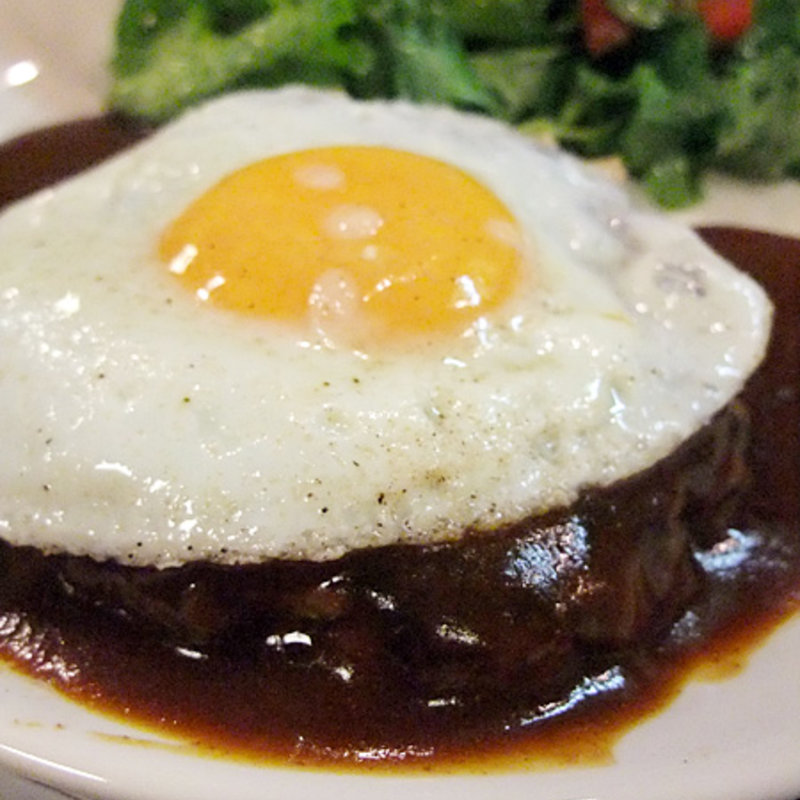 ハンバーグライス(てんしん)