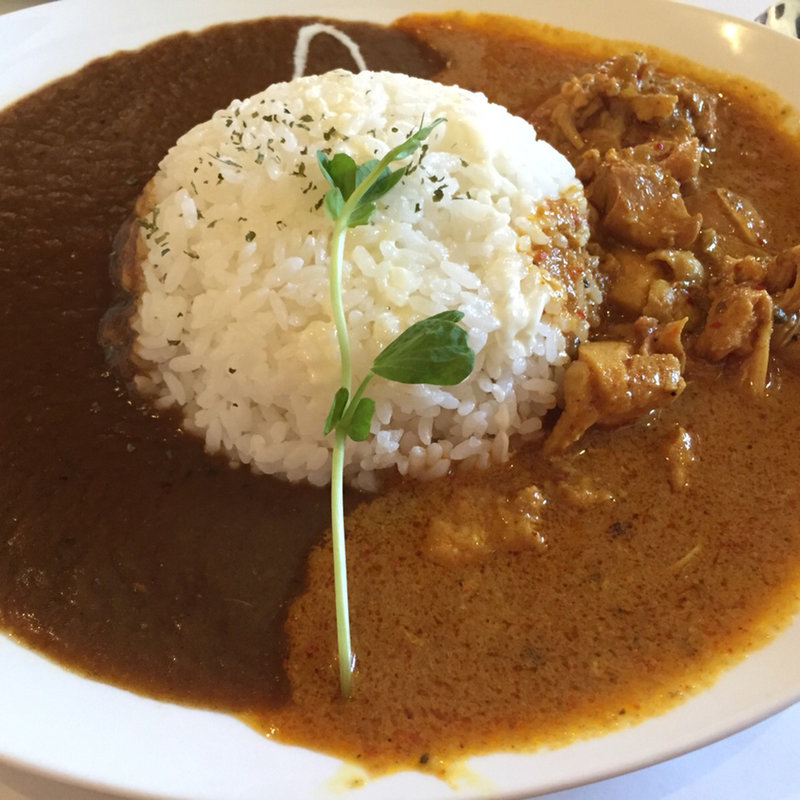 奥美濃ツインカレー(風見鶏)