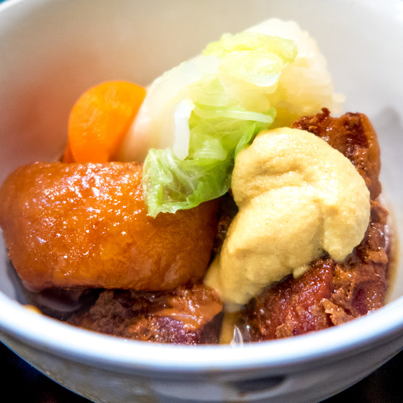 豚の角煮定食(治平)