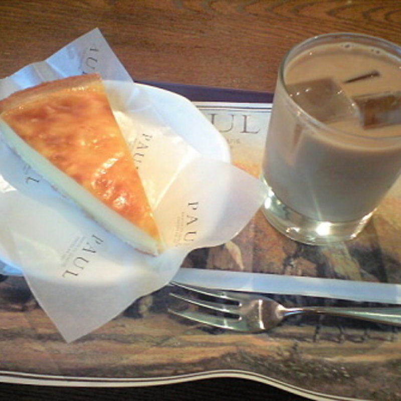 ケーキセット(PAUL)