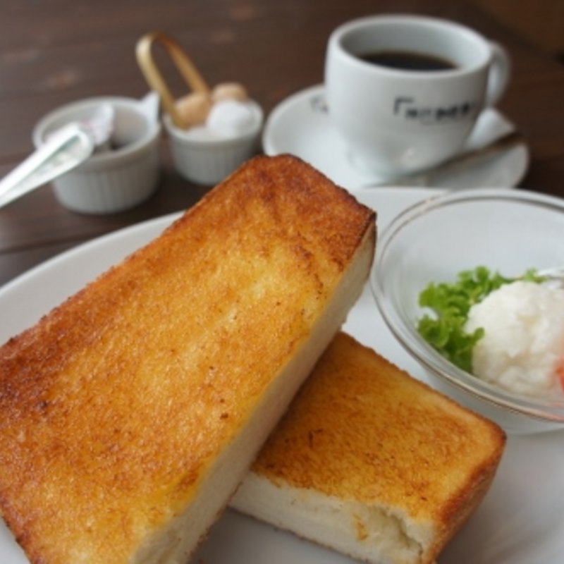 モーニングBセット(「神戸珈琲職人」のカフェ)