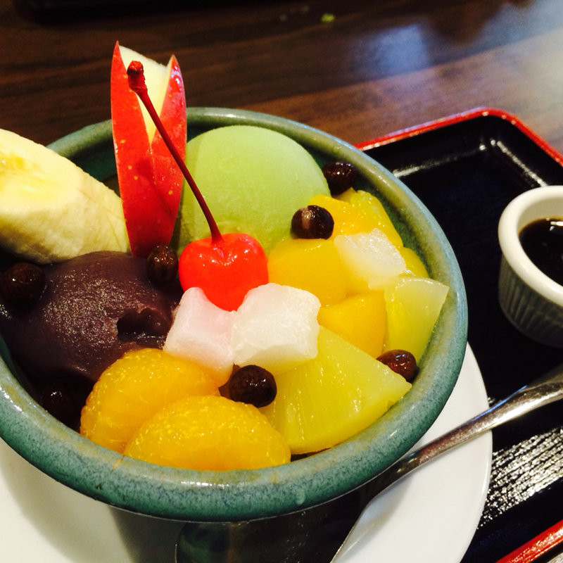 クリームあんみつ(吉祥庵  )