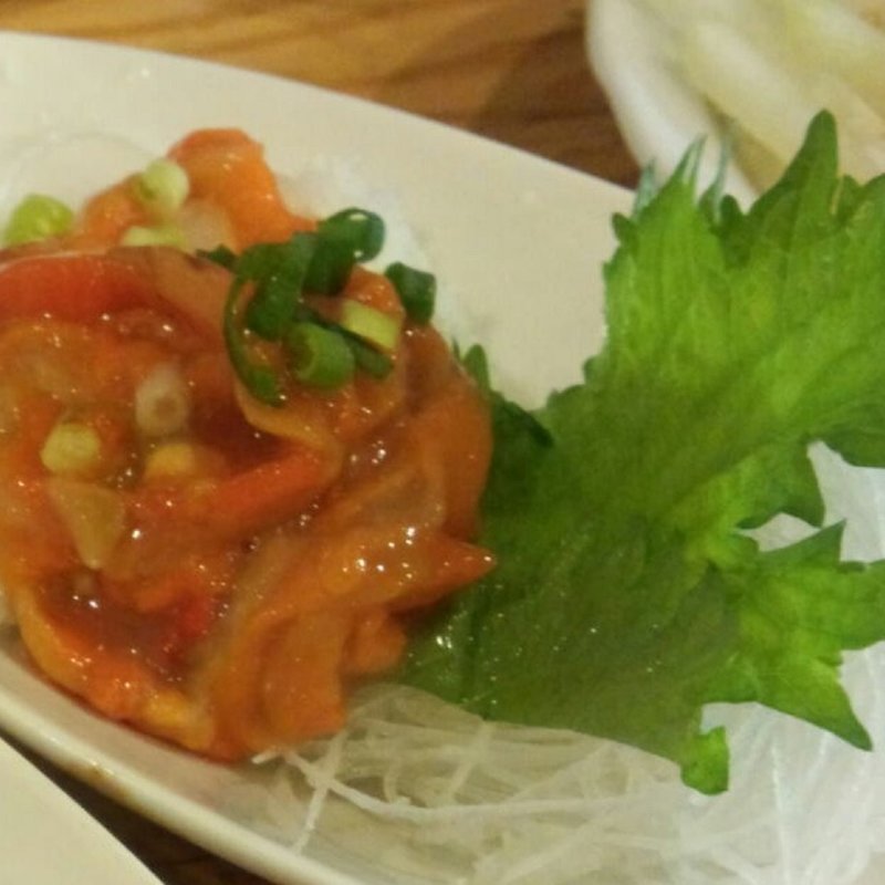 ホヤの塩辛(根室食堂 新橋店)