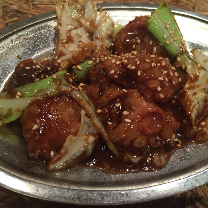 牛ホルモン焼き(九州屋台劇場 )