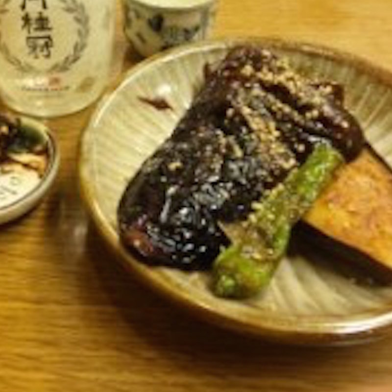 なす田楽(伏見　藪そば )