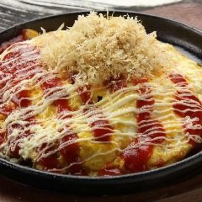 鉄板おむ焼きそば(酒蔵 季 （シュゾウ トキ）)