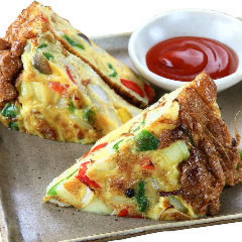 野菜のオムレツスパニッシュ風(酒蔵 季 （シュゾウ トキ）)