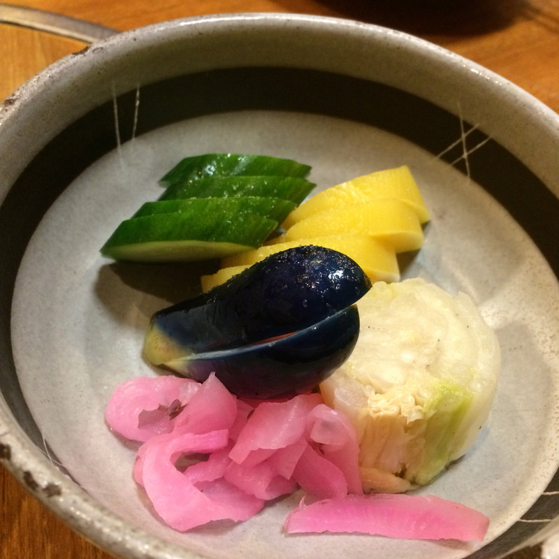 お新香(宵・酔・亭 煖)