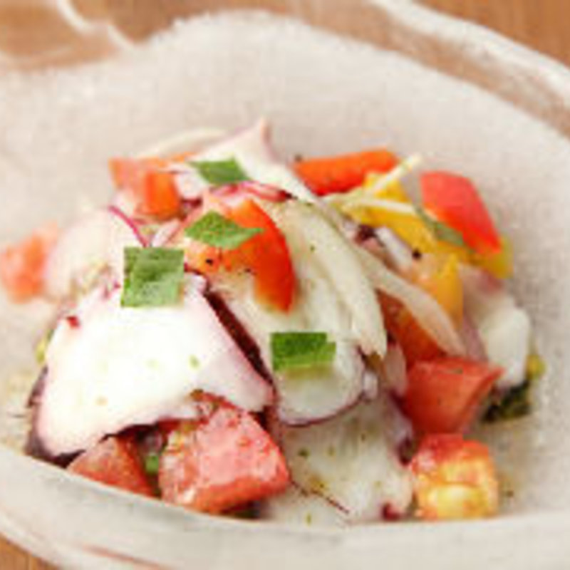 蛸とフレッシュトマトのジェノベーゼ(ベルサイユの豚 錦糸町 )